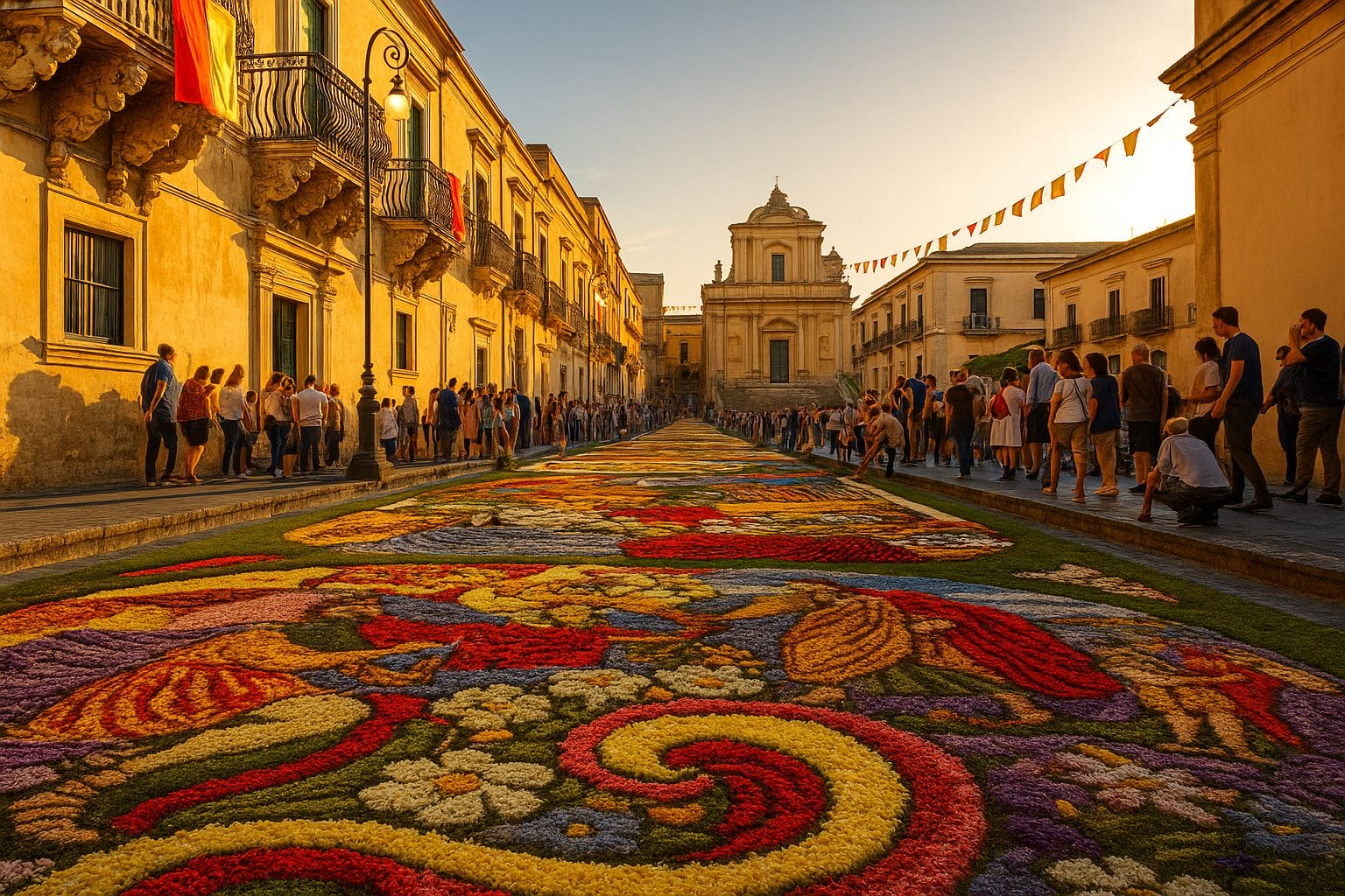 The inforiata in Noto